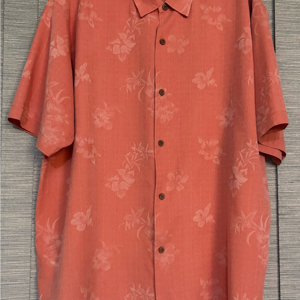 Tommy Bahama Coral Floral Men's Shirt